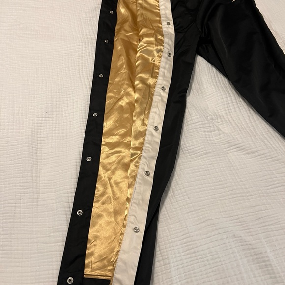 NWT OVO Women’s Satin Tear-away Pants - Picture 6 of 7